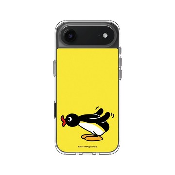 iPhone Air Clear Case（相機按鈕） 透明 - Pingu 企鵝家族 - Pingu - 你說什麼？！