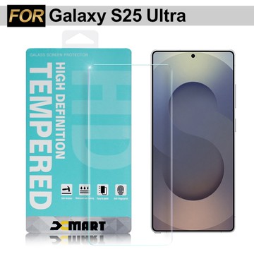 Xmart for Samsung Galaxy S25 Ultra 薄型 9H 玻璃保護貼-非滿版