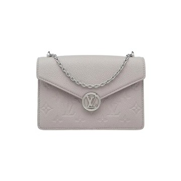 LOUIS VUITTON M13570 ROSALIE 壓紋鏈條皮夾斜背包 (2025)