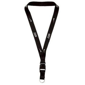 Nike耐吉 LANYARD 經典黑色可拆式識別證帶潮流名牌帶證件帶手機掛繩背帶吊繩防丟繩手機背袋NIA17010NS