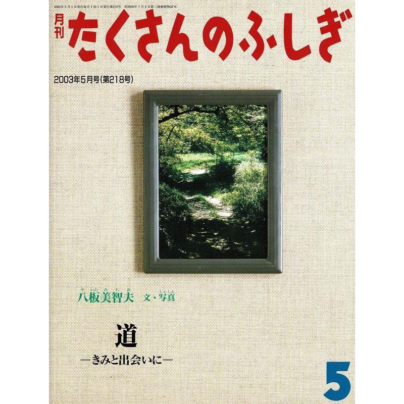 たくさんのふしぎ2003年5月号 道 ?きみと出会いに?