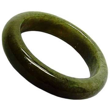 油糯綠厚重14號 天然A貨翡翠玉石戒指PP36