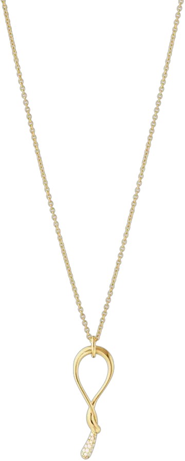 MERCY 吊墜 18K黃金, 鑽石, 0.04 ct.