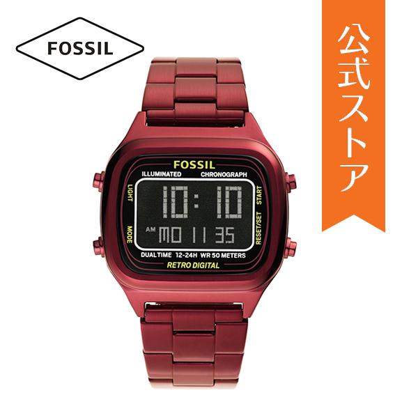 クラシック FOSSIL デジタル時計 フォッシル 時計 - www 