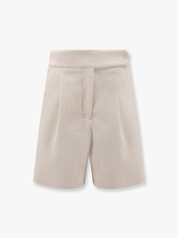 Fabric shorts with lurex effect - LARDINI - gender_Woman