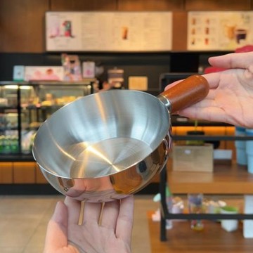 【處理中】316L五層鋼泡面碗一人食鍋沙拉碗胡桃木手柄家用耐高溫