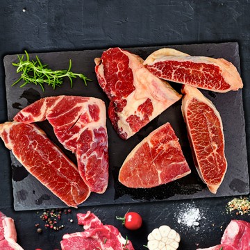 海肉管家 【和品玫瑰牛】美國產日本級原切NG牛排(4包_500g10%/包)