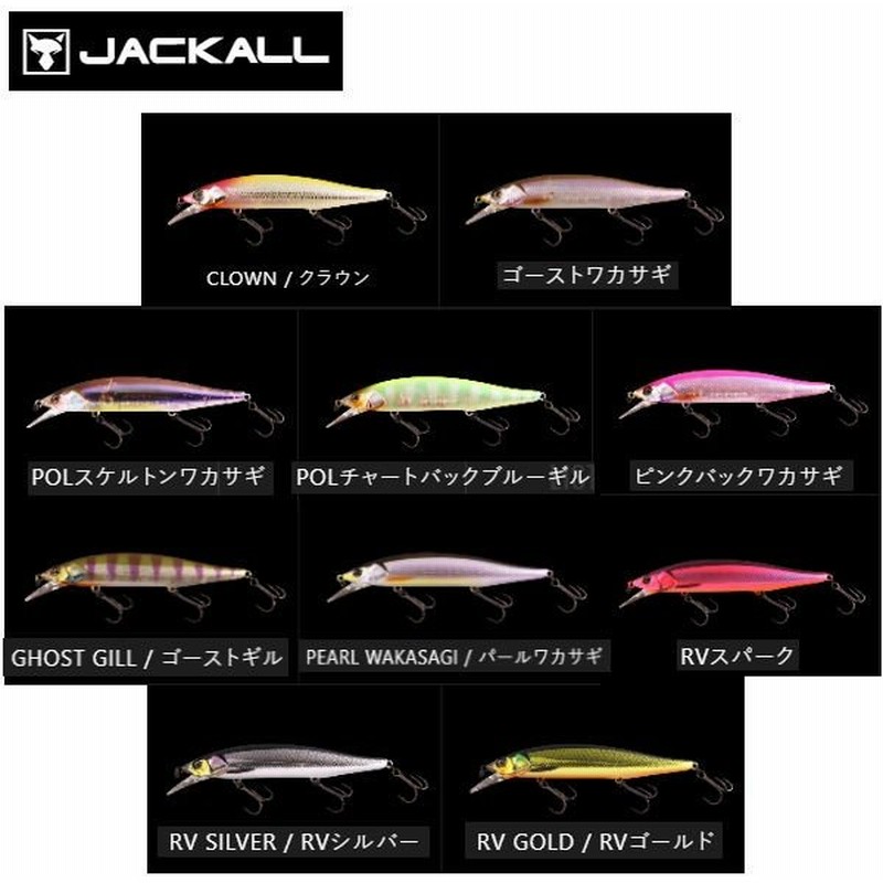 Jackall ジャッカル Rv Minow 110sp Rv ミノー 疑似餌 釣り フィッシング ルアー Minnow ミノー Revoltage ハードルアー 通販 Lineポイント最大0 5 Get Lineショッピング