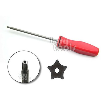 買工具-《汽車工具》合金鋼五角星型螺絲起子 星型中空星型起子-T20、M-BENZ後視鏡 變速箱電腦用,有附磁性「含稅」