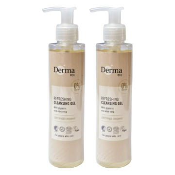 Derma Eco 有機蘆薈保濕潔顏露 0%香精 含甘油和蘆薈  200ml  2瓶
