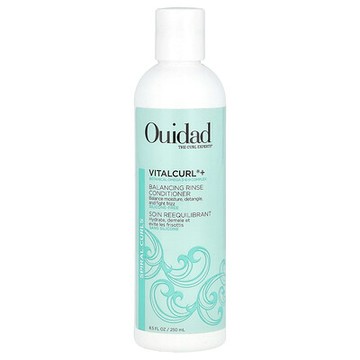 Ouidad, VitalCurl®+，平衡衝洗護髮素，螺旋卷髮，8.5 液量盎司（250 毫升）
