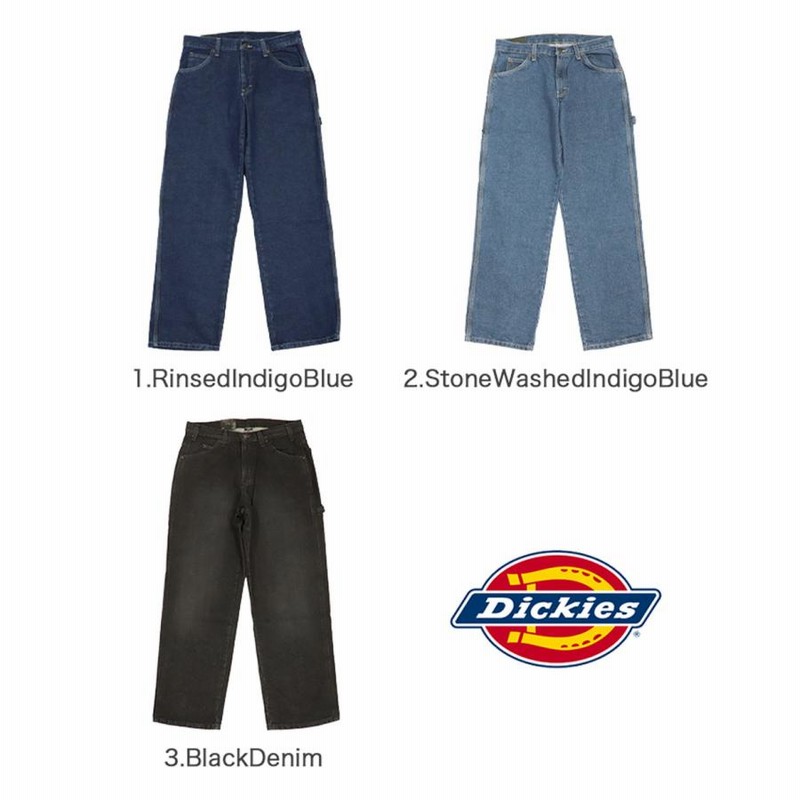 DICKIES/ディッキーズ ペンキ ダブルニー デニムパンツ W36 レビューでクーポン☆ディッキーズ ダブルニージーンズ Dickies