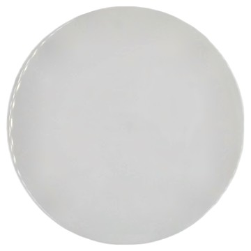 KANESUZU 白練平皿 - 日本製  27.5cm  白色  1個