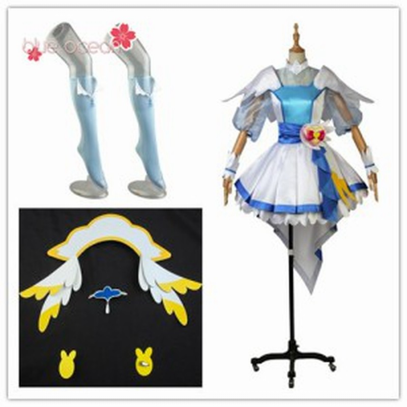 Hugtto Hugっと プリキュア 薬師寺さあや キュアアンジュ 風 コスプレ衣装 Cosplay ハロウィン 仮装 通販 Lineポイント最大1 0 Get Lineショッピング