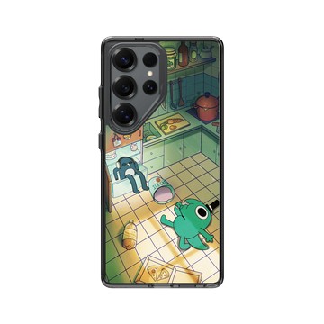 Galaxy S25 Ultra Clear 酷墨灰 - 怪奇事物所 Incrediville - 卡路里盛夏派對