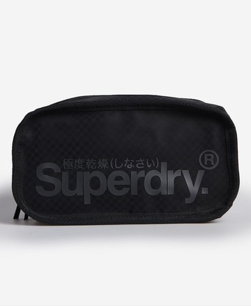 跩狗嚴選 極度乾燥 Superdry Combray 盥洗包 黑色 大容量 化妝包 小物袋 鉛筆盒 筆袋 旅行收納包 手拿包