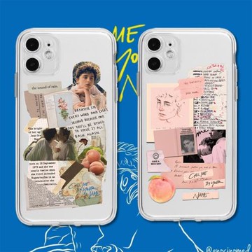 請以你的名字呼喚我手機殼cmbyn甜茶電影原創安卓透明全包創意網紅軟適用16蘋果12iPhone17promaxr14xs78p15