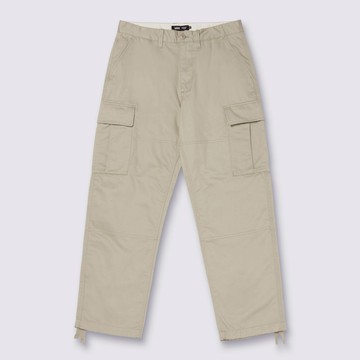 Service Cargo Loose Tapered 卡其色長褲