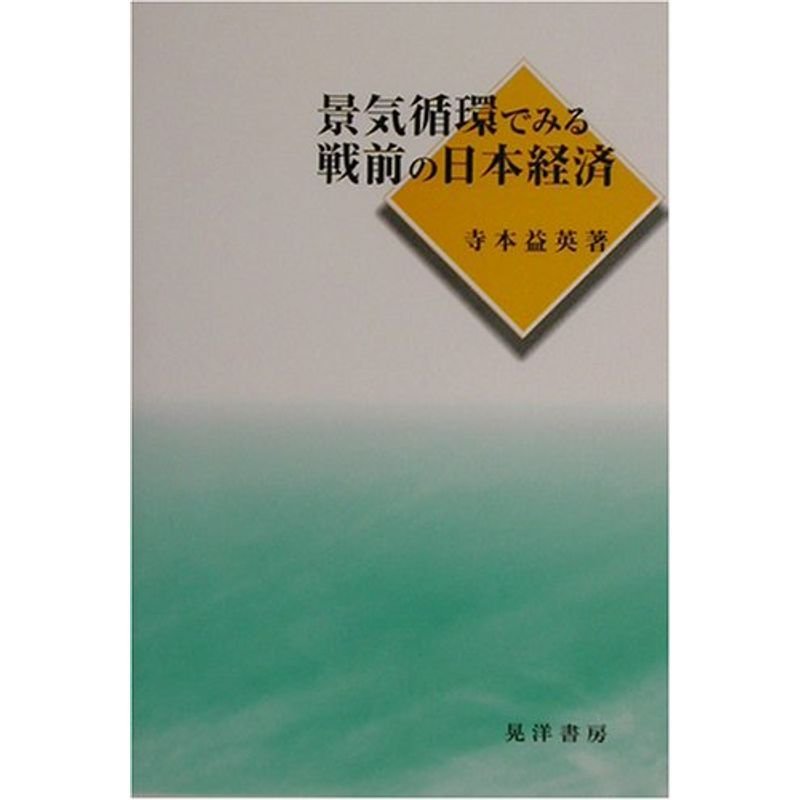 景気循環でみる戦前の日本経済