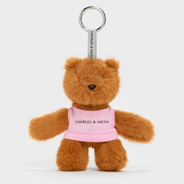 Dodie 粉紅T小熊吊飾