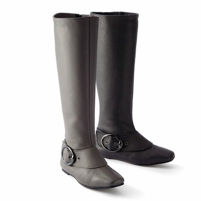 イタリアンレザー ロングブーツ トープ ２３ 通販 Lineポイント最大get Lineショッピング