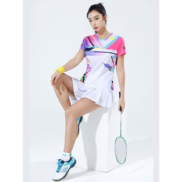 單雙號羽毛球服女款套裝速干透氣運動服男上衣夏季吸汗情侶款上衣