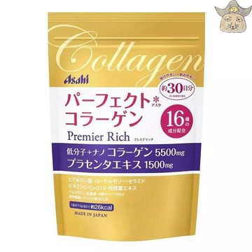 Asahi 完美膠原蛋白粉 30日分 (金色加強版 膠原蛋白 粉 Perfect Asta Premier Rich )