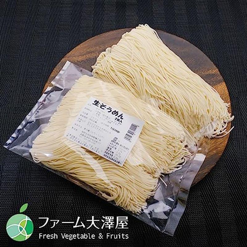 長野県・須坂の生そうめん 5袋（10食）セット 甘みがありモチモチツルツルの生麺