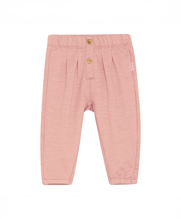 素面粉色縮口長褲80cm