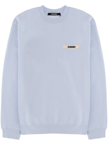 jacquemus grosgrain logo sweatshirt