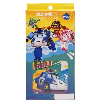 ROBOCAR POLI 波力 救援小英雄 幼幼拼圖1 PUZ0676I 3歲以上  18片  1盒
