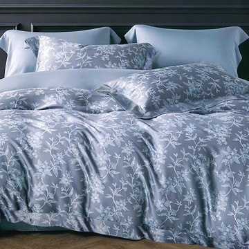 貝淇小舖 60支100%天絲 床包兩用被四件組 - 奧地利天絲 裸睡系列  床包 + 被子 + 枕套 x 2  雙人  卡斯蜜