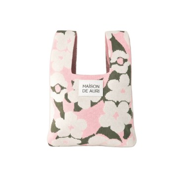 Maison de Auri Mini  春天包/ 厚針織/HARU Mini Bags - Pink 櫻花