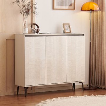 MUNA家居  安摩斯4尺玻璃鞋櫃/XG111-1200   120X32X100cm