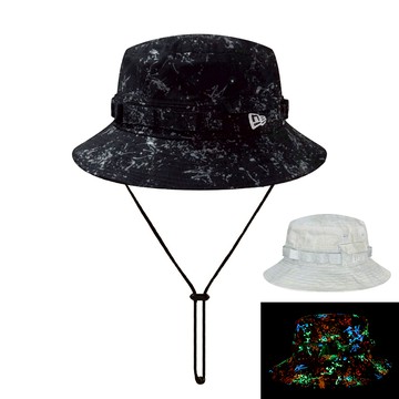 NEW ERA 探險帽 潑漆 夜光 多色 口袋漁夫帽 掛繩漁夫帽 平頂漁夫帽 漁夫帽【TCC】