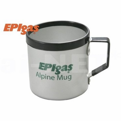 マグカップ EPIgas アルパインマグカップ L マグカップ 軽量 アルミ製 360ml C-5104(アウトドア キャンプ)