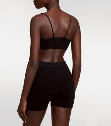 Jacquemus Le Bandeau Pralu ribbed-knit crop top