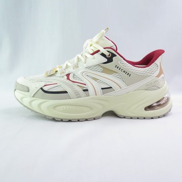 Skechers 馬年限定 802028OFWT 男休閒鞋 UNO RYZE  瞬穿 米白紅【iSport愛運動】