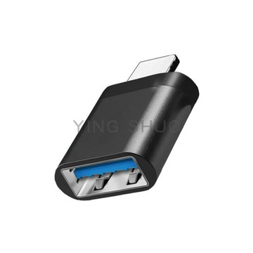 Type C公 - C母 蘋果OTG轉接線 傳輸線 轉接頭  Lightning對USB 相機轉接線 iPad iPhone to USB  黑色賣場