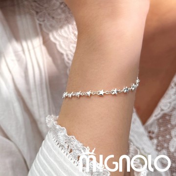 MIGNOLO💫銀河星鏈｜鈦鋼手鍊 星星手鍊 手鍊 女生手鍊 手環 男手鍊 氣質 簡約手鍊 手環 女手鍊