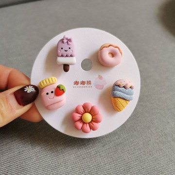 回形針創意可愛辦公彩色曲別卡通環保樹脂胸韓迷你女防走光扣固定