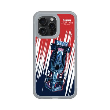 iPhone 15 Pro Max AirX 流變灰 - Alpine - BWT Alpine Formula One Team A524 Comic Style