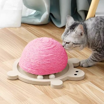 烏龜造型貓抓板 SS1507  1個  30 x 24 x 14cm  顏色隨機