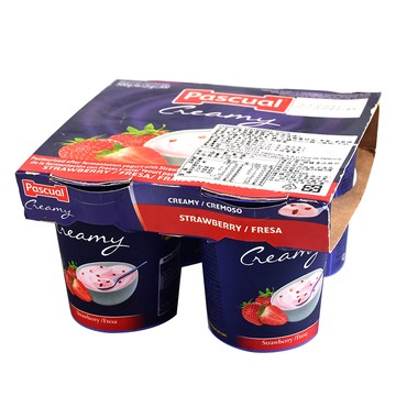 [家速配]西班牙草莓果粒優格120gx4※實際到貨效期約4天以上