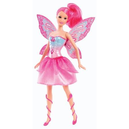 Barbie Mariposa and The Fairy Princess Friends Doll, Pink by