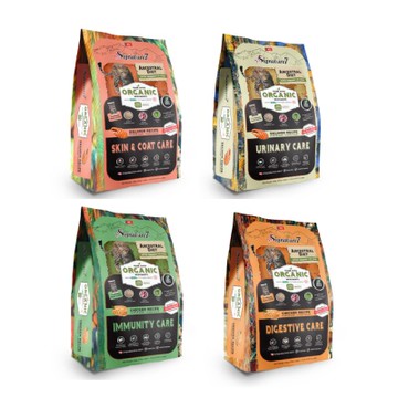 Signature7心寵-無穀水解全齡貓糧1.6kg(400g x4包)(購買第二件就送寵喵樂-貓草玩具*1個隨機出貨)(買就送UCAT 400g/包 隨機出貨)