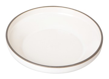 【Luzerne】陸升瓷器 20cm深湯盤 663ml 煙灰白 / M02702020