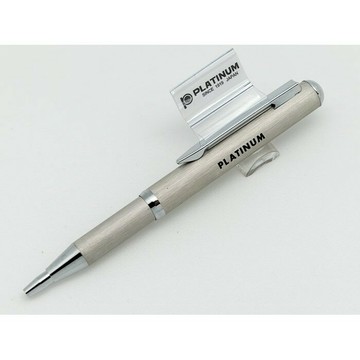 PLATINUM 白金牌 BDC-300 不鏽鋼髮絲紋 伸縮筆 (0.7mm) (舊型號 BDC-250)【APP滿額下單10%點數(單一帳號最高1000點)】8/31止