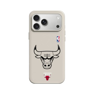iPhone 17 Pro Max SolidX 貝殼灰 - NBA - B&W-芝加哥公牛 Chicago Bulls B&W - Light