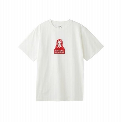 エックスガール X-girl × HYSTERIC GLAMOUR FACE S/S TEE ヒステリック 